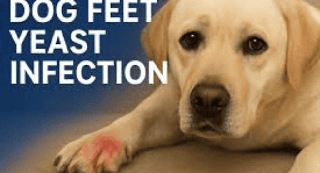 Yellow Fungus on Dog Paws